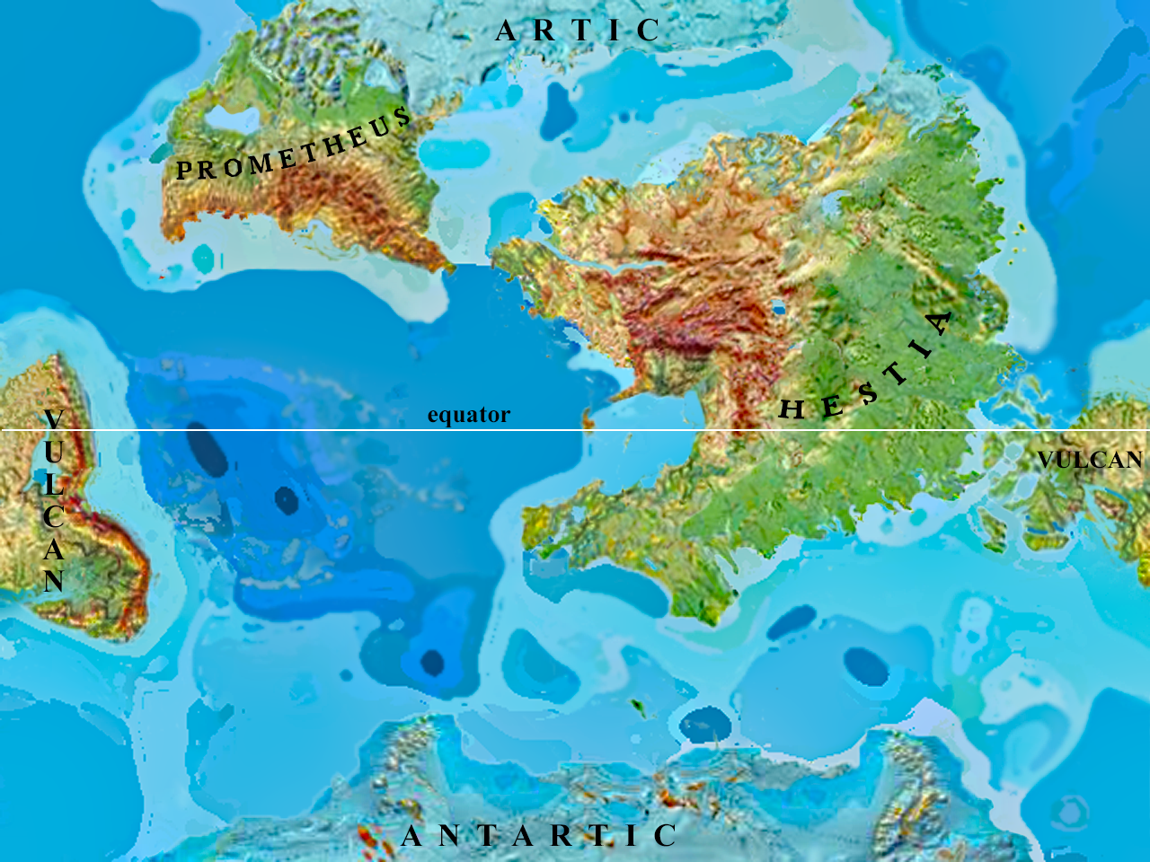 Pele Topological Map